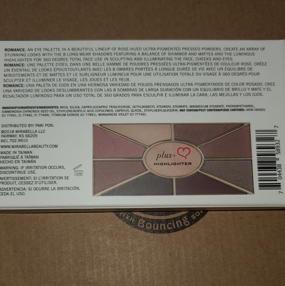 Mirabella Eyeshadow Palette - Picture 4 of 13